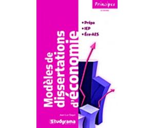 Modèles de dissertations d'économie