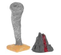 Modèles De Et De Tornade Jouets Éducatifs en Plastique pour Micro-Paysages pour L'Apprentissage des Stem Les Démonstrations en Classe Et l'enseignement À