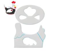 Modèles de panier à œufs | Ensemble de modèle de panier matelassé | Matériau durable Modèle de modèle de acrylique Nouveau cadeaux faits à la main.