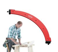 Modèles de rayon d'angle rond pour le travail du bois, modèle de fraisage de rayon d'angle, gabarits de fraisage, gabarits de rayon, haute précision pour le travail du bois