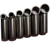 Modèles de têtes de Tube 6/8/10/12/14/16 mm pour Machines de Fabrication de Dreadlocks pour fabriquer différentes Tailles d'extensions de Cheveux au Crochet Dread Locs, Un Ensemble