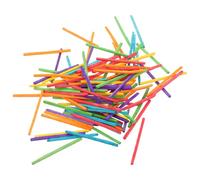 Modèles en Allumettes Colorées en Bois pour Garçon et Filles | Bâtonnets de Bricolage pour Activités Stem, Projets Diy, Apprentissage des Maths, Motricité Fine