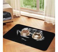 Modèles et calculs mathématiques,Tapis d'alimentation imperméable pour Animaux de Compagnie, Sets de Table pour Chats et Chiens pour la Nourriture et l'eau, Tapis de Nourriture en Cuir PU,40x60cm