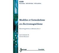 Modèles et formulations en électromagnétisme - Meunier - Hermes Science Publications - broché - Etude
