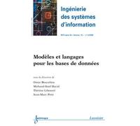 Modeles et langages pour les bases de donnees ingenierie des - Boucelma - Hermes Science Publications - broché - Livre