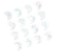 Modèles lavables en PET pour des expressions créatives rapides lors des fêtes d'anniversaire, activités scolaires, accessoire de peinture pour le visage réutilisable