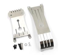 ModèLes Mise Niveau Rc Plaque Châssis Avant Arrière Acier Inoxydable pour Tamiya pour Hotshot II 1/10 Mise À Niveau Voiture Télécommandée Pièces Accessoires XS-TA29200SV