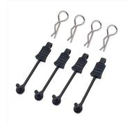 ModèLes Mise Niveau Rc pour Arrma AR390178 pour Limitless pour Mojave pour Kraton 1/7 1/8 Pièces Accessoires Caoutchouc Voitures RC Clip Carrosserie - Boucle Verrouillage Fixe
