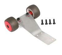 ModèLes Mise Niveau Rc pour Arrma pour Granite pour Grom pour Typhon 1/18 Pièces Améliorations Accessoires Voitures RC Barre Anti-cabrage Métal(Red)