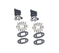 ModèLes Mise Niveau Rc pour HPI pour Rofun pour Rovan pour KM GTB MCD pour Baja 5B-5T-5SC 1/5 RC Pièces Mise À Niveau Voiture Jeu Joints Tuyau D'échappement Moteur 30.5cc(2Set)