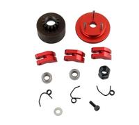 ModèLes Mise Niveau Rc pour HSP pour Kyosho 1/8 Pièces D'amélioration Voitures RC Composants Kit Cloche d'embrayage Volant Moteur 14T pour Buggy Truck Truggy 21-28 Moteur pour Nitro(Red)