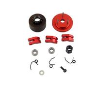 ModèLes Mise Niveau Rc pour HSP pour Kyosho 1/8 RC Pièces Détachées Améliorations Kit Volant Moteur Cloche d'embrayage 14T pour Buggy Truck Ou Truggy Niveau 21-28 Moteur pour Nitro(Red)