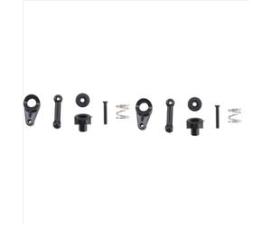ModèLes Mise Niveau Rc pour SG1603 pour SG1604 1/16 Pièces D'amélioration Voiture RC Accessoires 2X Amortisseur Sauve-servo Plastique Biellette Bras Oscillant
