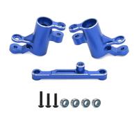 ModèLes Mise Niveau Rc pour Traxxas pour Mini pour Maxx pour Xrt Pièces Améliorations Voitures RC Composants Accessoires Kit Direction W252 avec Roulements(Blue)