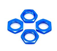 ModèLes Mise Niveau Rc pour Traxxas pour X-MAXX 77086-4 pour HSP pour TRX4 1/8 RC Pièces Mise À Niveau Voiture 4 Pièces 17mm Support D'écrous Moyeu Hexagonal Roue(Blue 1)