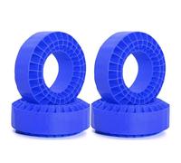 ModèLes Mise Niveau Rc pour TRX4 pour SCX10 III CJ-7 pour Capra BRX01 TF2 GEN8 1/10 RC Pièces Voiture Accessoires Mousse Gel Silice Souple Insérer 105x42mm(Blue)