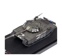 Modèles réduits 1/72 Echelle Russe-Ukrainien T-72B3 Main Battle Tank Field Painting Military Finished Model Collection Chars d'assaut moulés