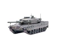Modèles réduits Char De Combat Principal Allemand Leopard 2A4 À L'échelle 1/72, Peinture Verte Pure, Modèle De Collection Militaire Fini Chars d'assaut moulés