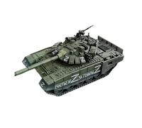 Modèles réduits Char De Combat Principal Russe en Forme De Z T-72B3 À L'échelle 1/72, Modèle Militaire Fini De Collection Chars d'assaut moulés