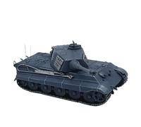 Modèles réduits Kit De Maquette De Char Lourd Allemand Tiger King À L'échelle 1:72, Gris, Ornements Simulés, Collection Statique Chars d'assaut moulés