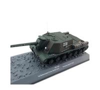 Modèles réduits Kit De Maquette De Char Lourd SU-122 122 Mm, Échelle 1:43, Décorations De Collection Statiques Moulées sous Pression Chars d'assaut moulés