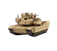 Modèles réduits Maquette De Char De Combat Principal Américain M1A2, Échelle 1:72, Couleur Sable, Collection Statique Chars d'assaut moulés
