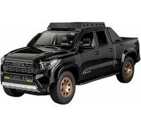 Modèles réduits Voitures pour Toyota pour Tacoma l'épour Chelle 1:24 Alliage pré-assemblés Finis Collection d'exposition(Noir)