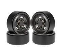 Modèles Roues RC Pour TRX4 Pour SCX10 Pour Capra 1/10 Aluminium Jantes Beadlock 1,9" Avec Vis Hexagonale Voiture Télécommandée Pièces Mise À Niveau Crawler(Gray)