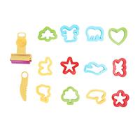 Modeling Clay Molds ABS Plastic Animal Shape Cutters Easy Cleanable DIY Educational Relaxing Toys for Kids Home School Art Craft Projects Christmas Gifts