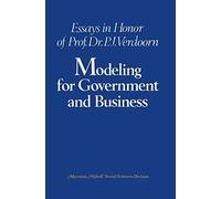 Modeling For Government And Business