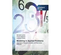 Modeling In Applied Problems