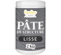 Modeling Paste Pâte De Structure Lisse 2kg Pâte À Relief Pour Peinture Acrylique Modelling Paste Pâte Texturée Pate Structure Modelage Effet 3d Et Texture Art