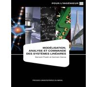 Modelisation analyse et commande des systemeslineaires - Bernard Pradin - Presses Universitaires Du Midi - relié - Etude