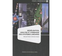 Modelisation analyse et commande des systemeslineaires - Bernard Pradin - Presses Universitaires Du Midi - relié - Etude