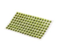Modélisation de grappes d'herbe statique vert touffu pour construction de scène de terrain 104 pièces (3)