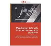 Modélisation De La Taille Tumorale Par Analyse De Population