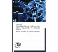 Modélisation de l'adaptation sémantique entre modèles de calcul DOGUI-A (Auteur)