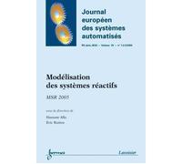 Modelisation des systemes reactifs msr 2005 journal europeen - Alla - Hermes Science Publications - broché - Livre