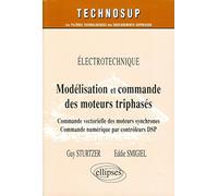 Modélisation et commande des moteurs triphasés : Commande vectorielle des moteurs synchrones - Commande numérique par contrôleurs DSP - Électrotechnique