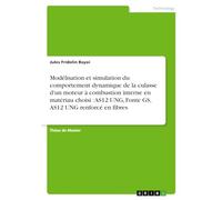 Modélisation et simulation du comportement dynamique de la culasse d'un moteur à combustion interne en matériau choisi : AS12 UNG, Fonte GS, AS12 UNG renforcé en fibres