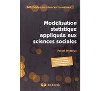 Modélisation statistique appliquée aux sciences sociales