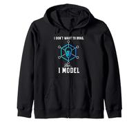 Modélisation statistique Humour Data Scientist I Model Sweat à Capuche