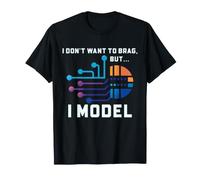 Modélisation statistique Humour Data Scientist I Model T-Shirt