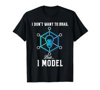 Modélisation statistique Humour Data Scientist I Model T-Shirt Graphique avec Valeur