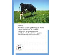 Modélisation systémique de la digestion dans le rumen - PICOT-A - P.academiques Francophones - broché - Essai