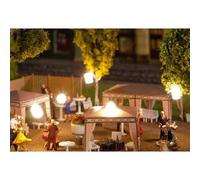 Modélisme Accessoires De Décor Ho : Eclairage : Guirlande Lumineuse Avec Lampions-Faller