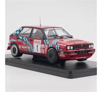 Modélisme De Véhicules à Moteur 1:24 pour Lancia Delta Integrale WRC 1989 Modèle De Voiture De Rallye Décoration De Véhicule Statique pour Exposition Ou Collection Voiture Miniature