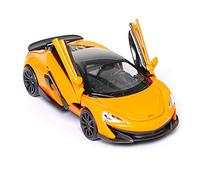 Modélisme De Véhicules à Moteur 1 32 Modèle De Voiture pour McLaren 600lt P1 650s Retirer Son Et Lumière Voiture De Simulation Moulée sous Pression Voiture Miniature(Yellow-a)