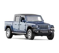 Modélisme De Véhicules à Moteur 1 36 Imitation Alliage Voiture Modèle pour Jeep Wrangler Wrangler Rubicon Métal Voiture Jouet Voiture Moulée sous Pression Voiture Miniature(Bleu)