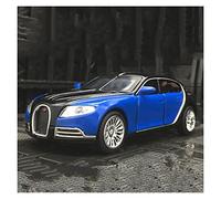 Modélisme De Véhicules à Moteur Modèle De Simulation 1 32 Voiture en Alliage pour Voiture De Sport Bugatti Galibier Retirer Son Et Lumière Voiture Miniature(Bleu)